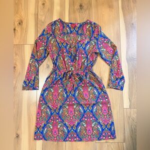 Merona Paisley 3/4 sleeve Dress - size XS